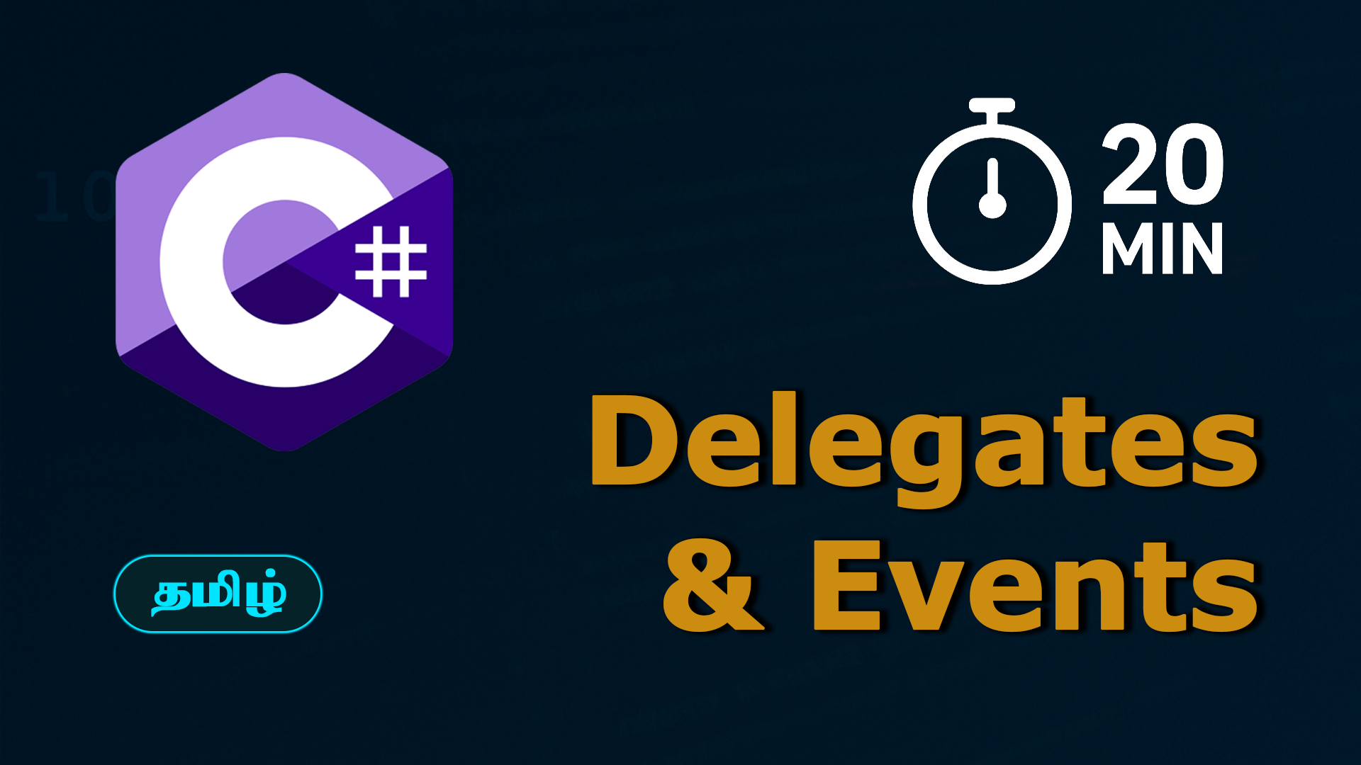 Master C# Delegates and Events in Just 20 Minutes